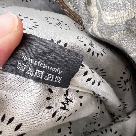 Myra bag Floral prints canvas hair-on leather weekender bag - Picture 13 of 14